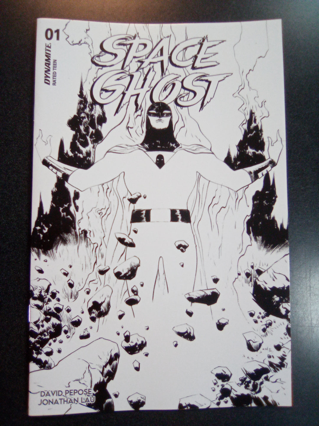 Space Ghost #1 Cover O 25 Copy Variant Edition Lee Line Art