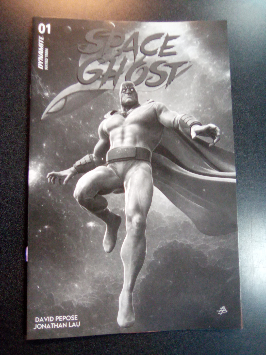 Space Ghost #1 Cover W 5 Copy Foc Variant Edition Barends Black & White