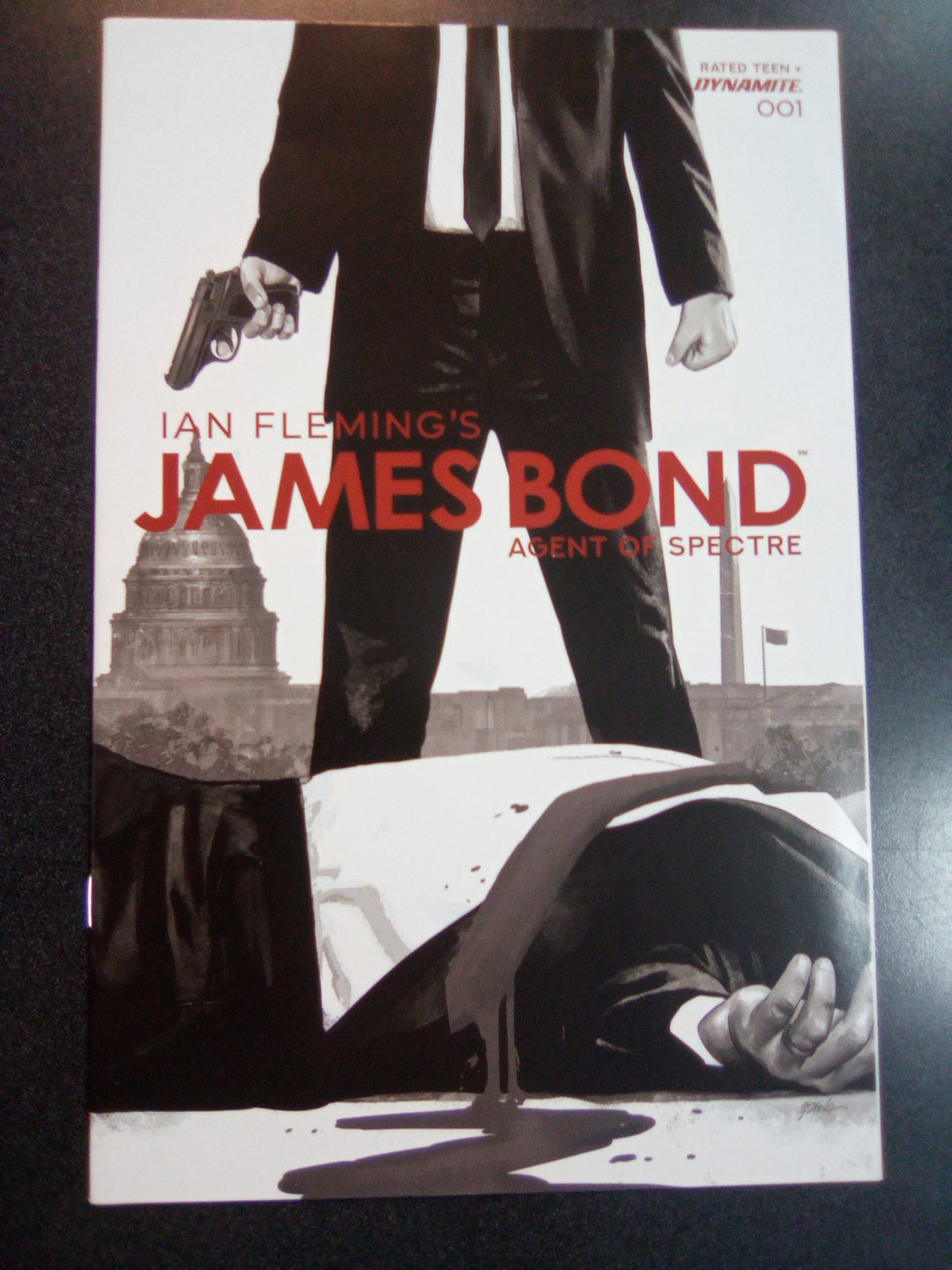 James Bond Agent of Spectre #1 1:20 Epting B&W Variant