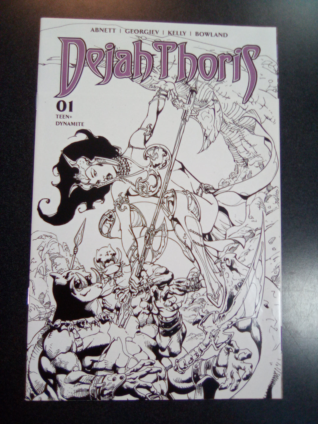 Dejah Thoris (2019) #1 1:7 Castro B&W Variant