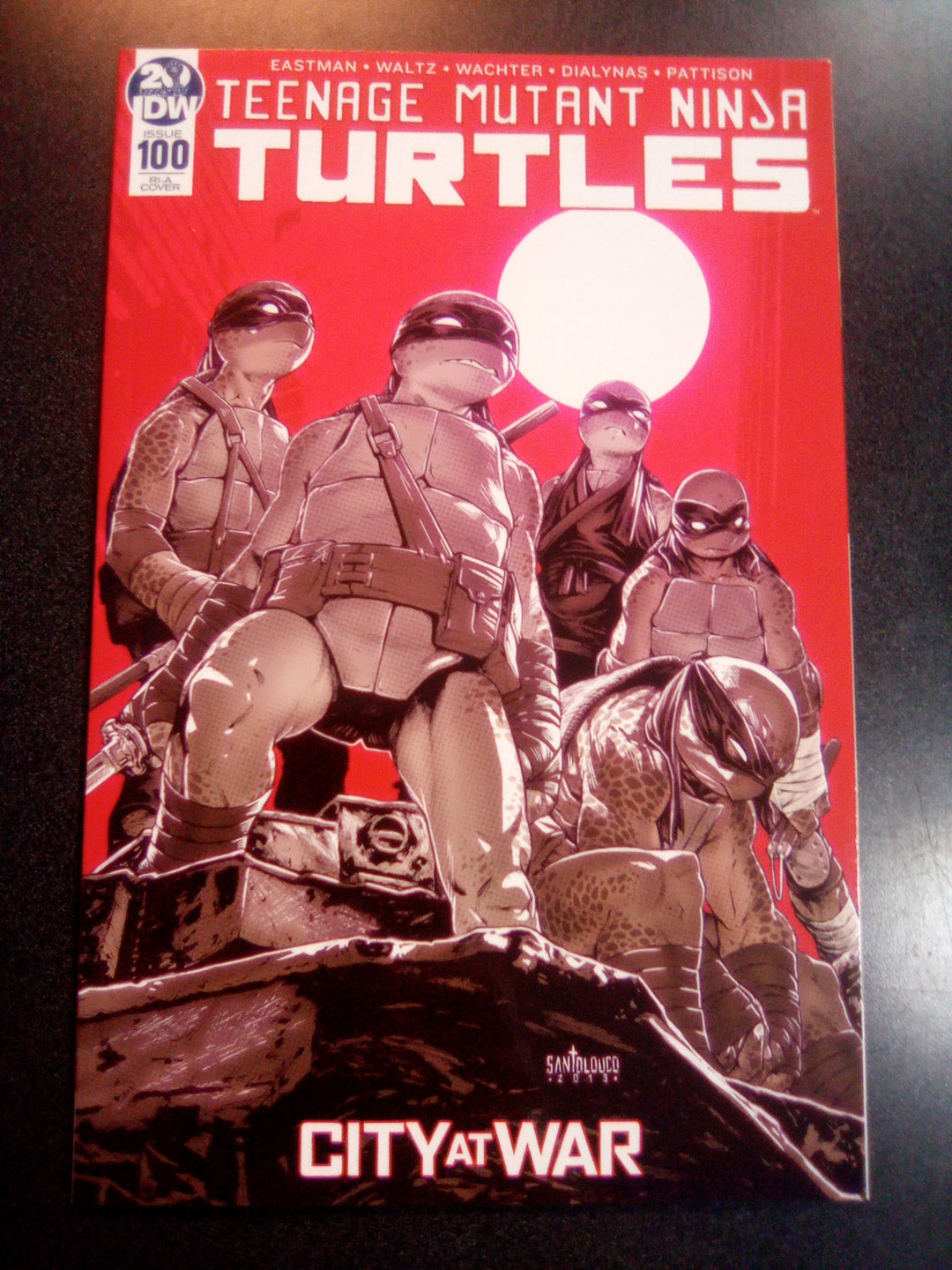 Teenage Mutant Ninja Turtles #100 1:10 Santolouco Variant