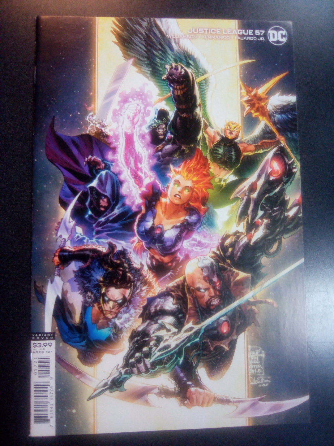 Justice League #57 Xermanico Variant Ed)