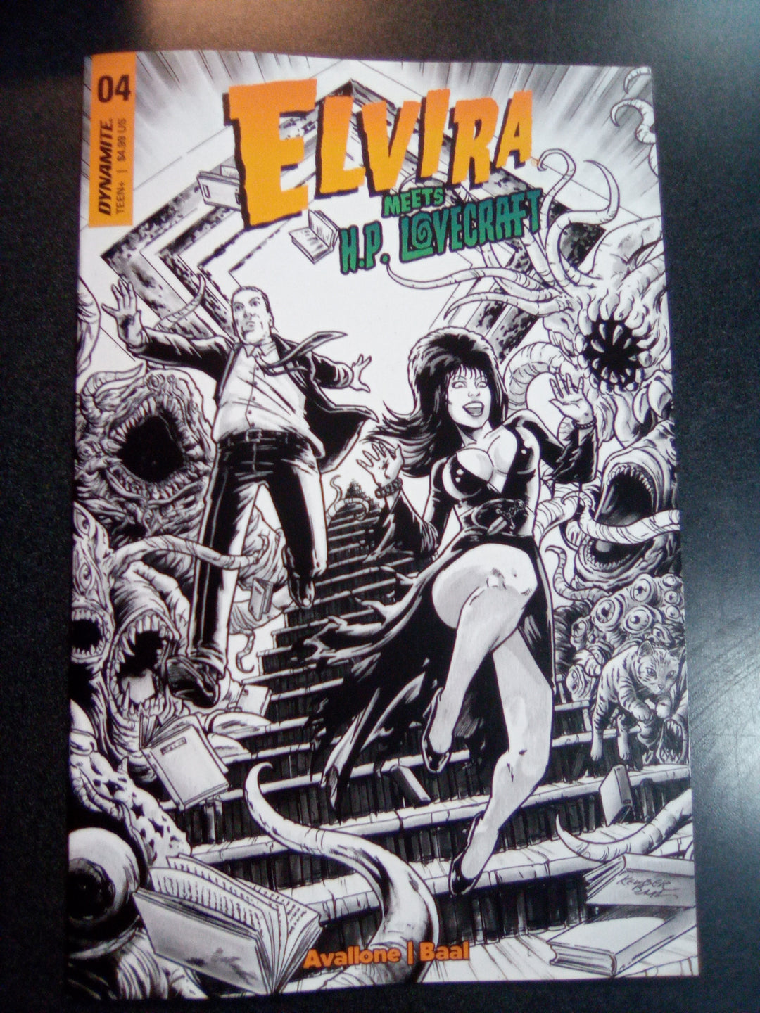 Elvira Meets Hp Lovecraft #4 Cover I 7 Copy Foc Variant Edition Baal Line
