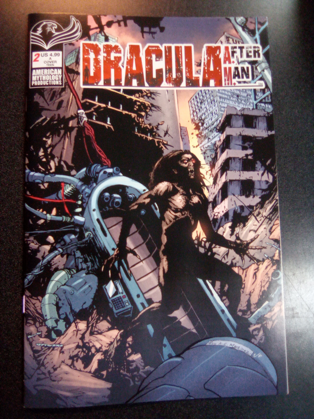 Dracula After Man #2 Cover A Martinez