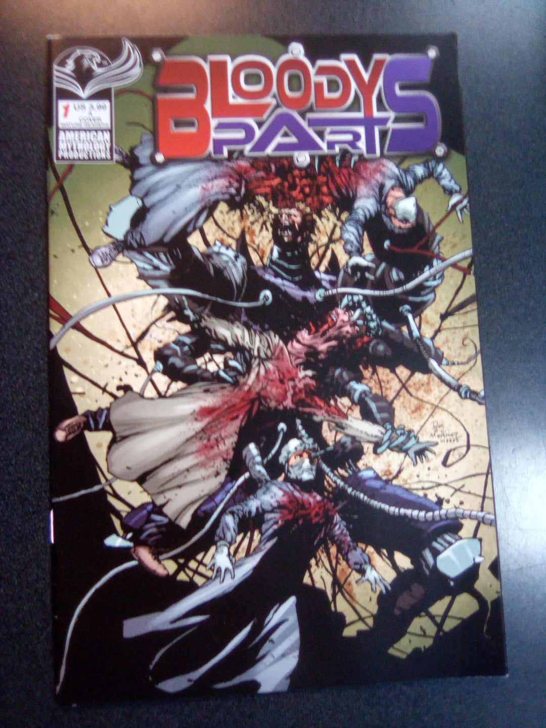Bloody Parts #1 Cover A Martinez