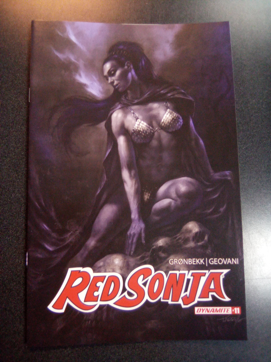 Red Sonja 2023 #11 Cover P 10 Copy Foc Variant Edition Parrillo Tint
