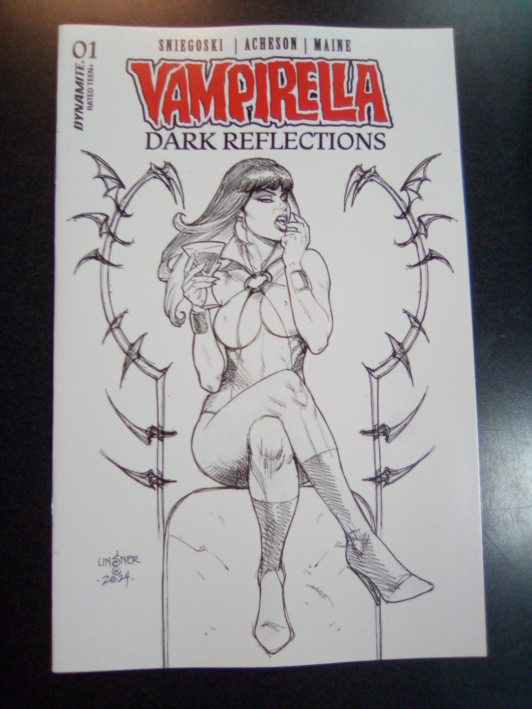 Vampirella Dark Reflections #1 Cover M 10 Copy Variant Edition Linsner Li