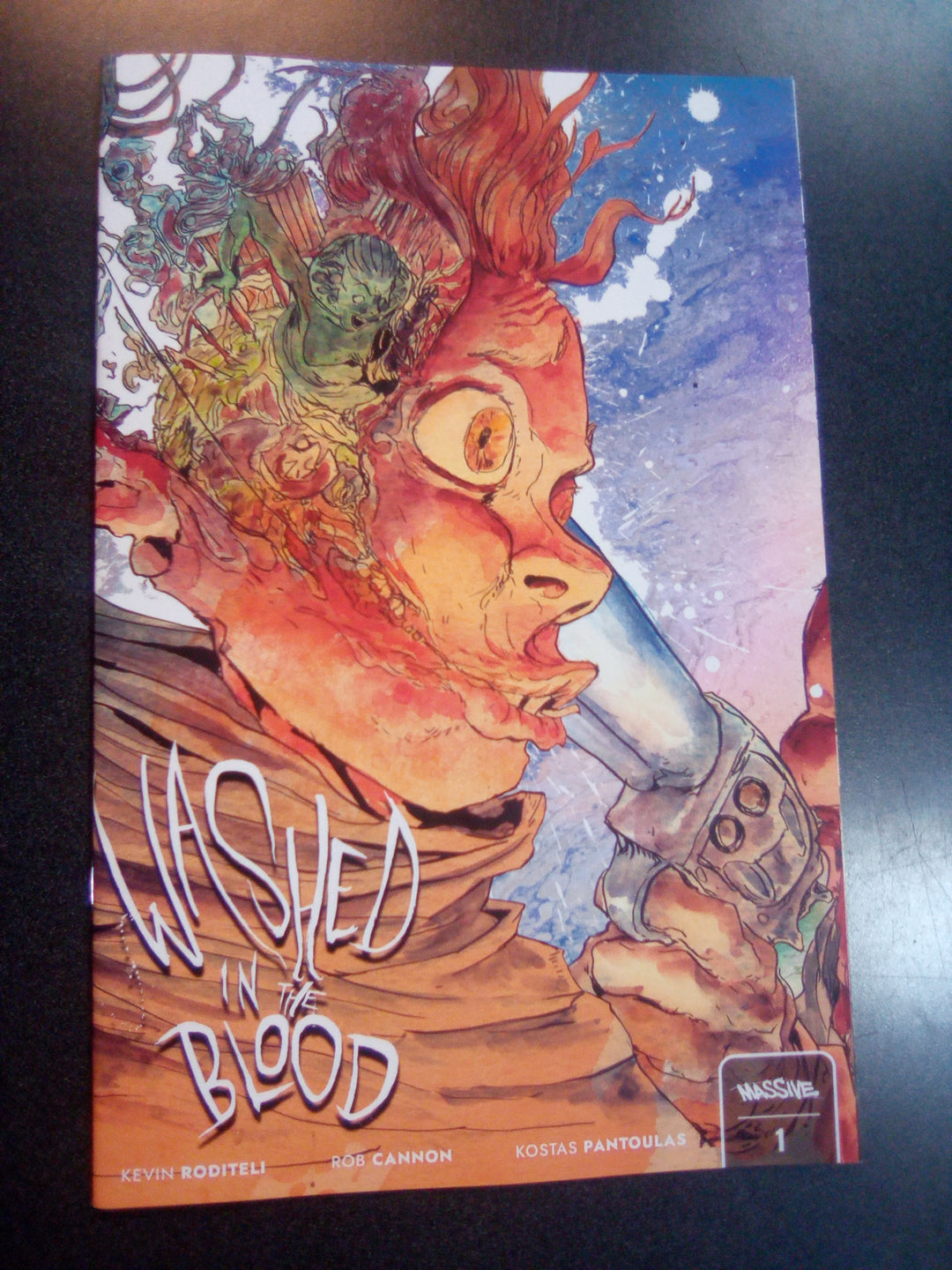 Washed In The Blood #1 (Of 3) Cover B Cannon Connecting