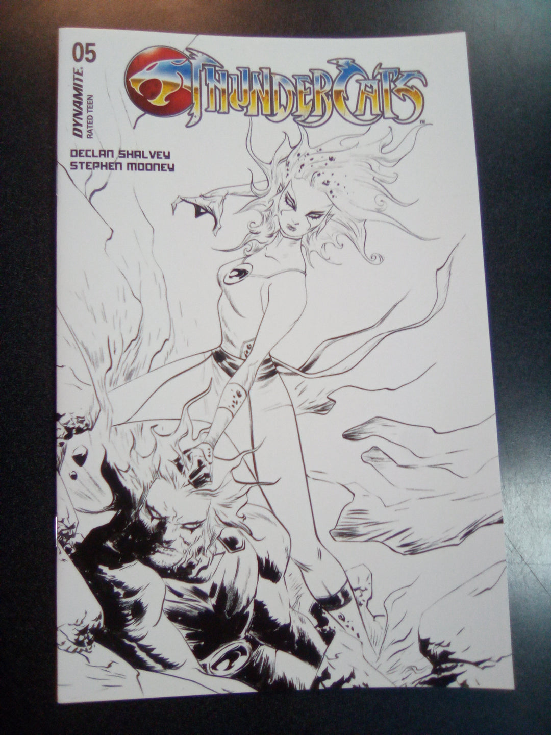 Thundercats #5 Cover R 20 Copy Variant Edition Lee Line Art