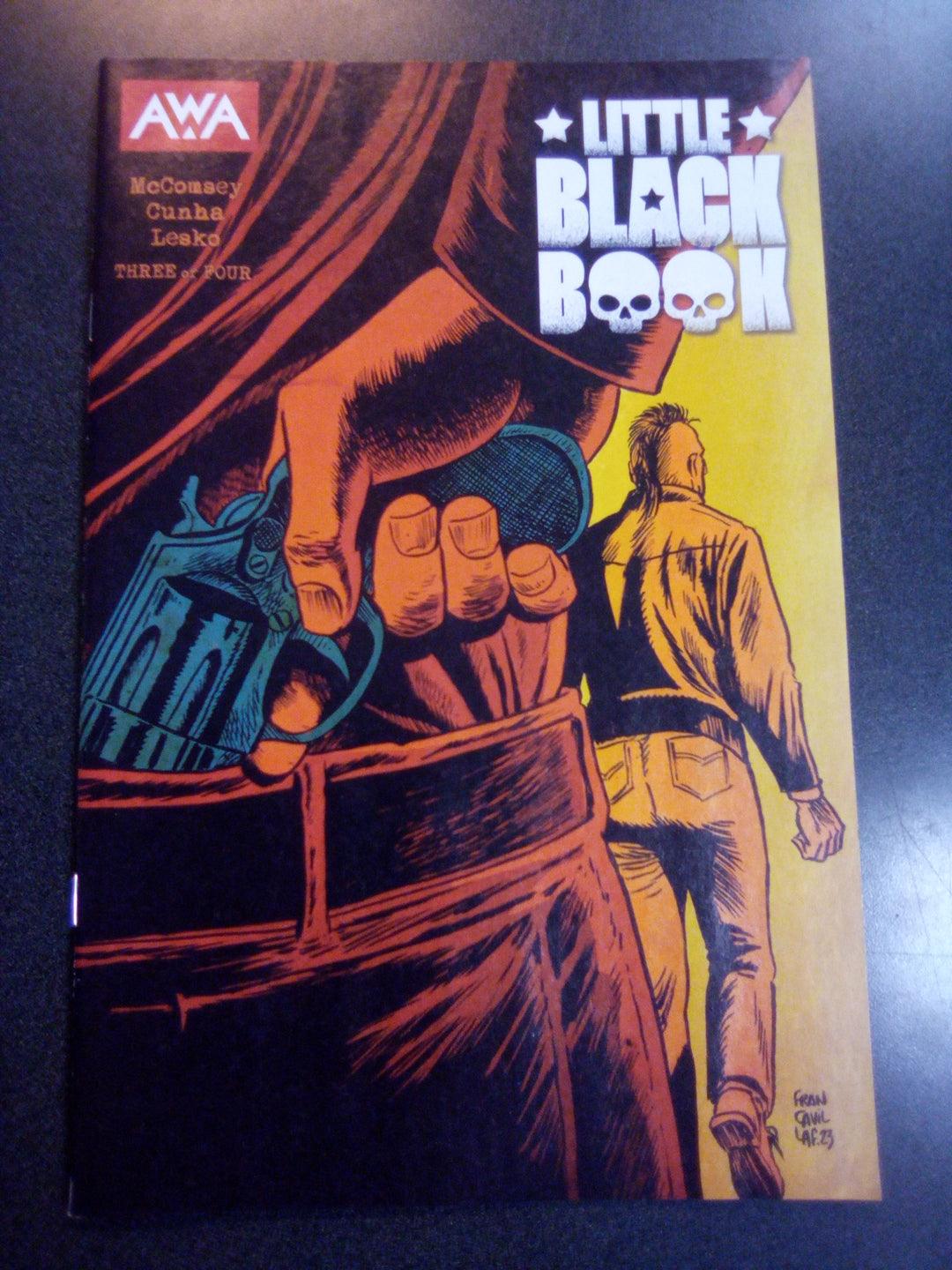 Little Black Book #3 (Of 4) Cover A Francesco Francavilla