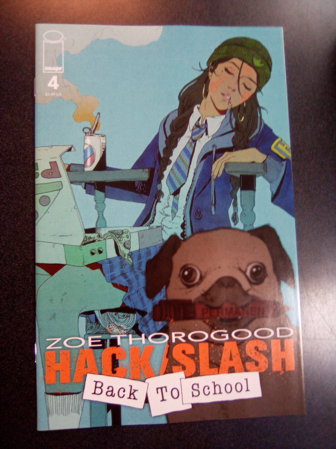 Hack Slash Back To School #4 (Of 4)  Cover A Zoe Thorogood