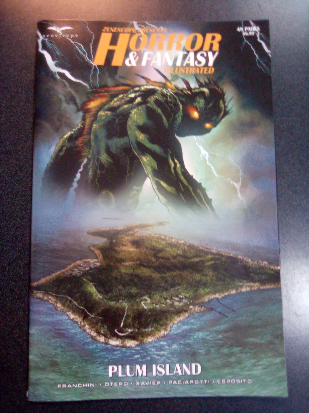 Horror & Fantasy Illustrated Plum Island Cover A Igor Vitorino