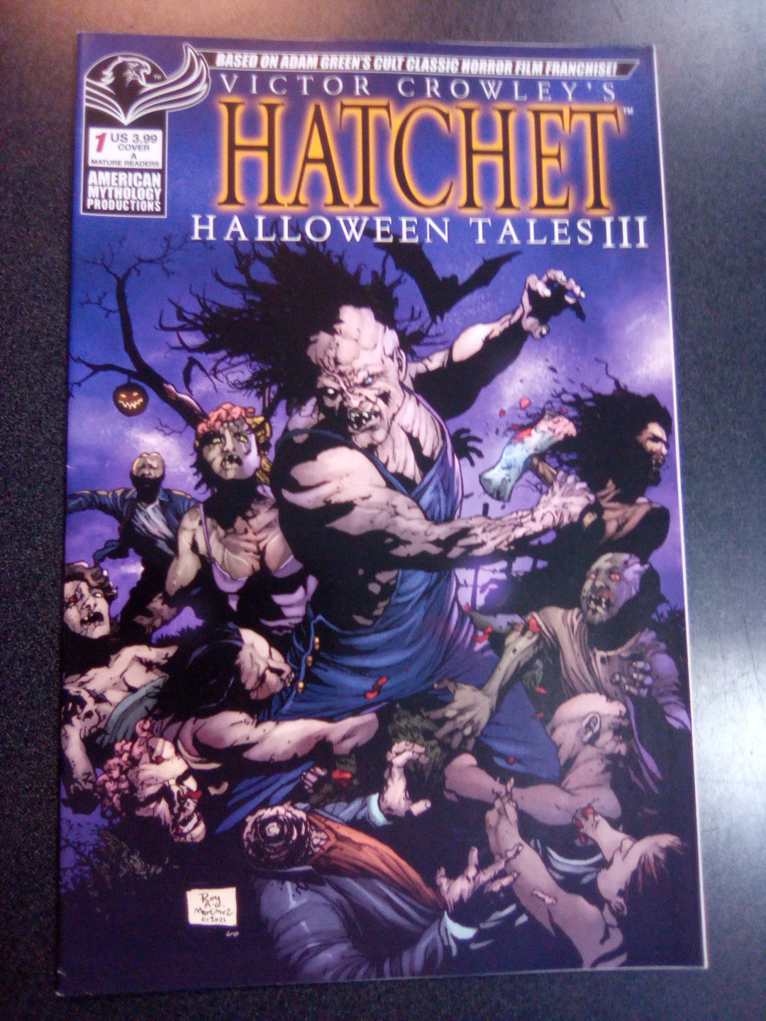 Victor Crowley Hatchet Halloween III #1 Cover A Dead Rise