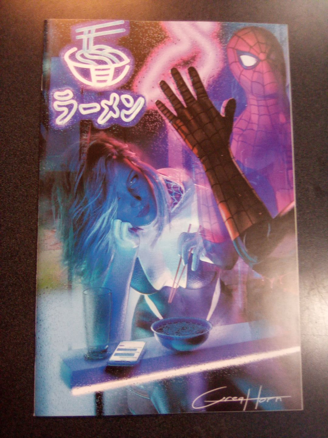Spider-Gwen Ghost Spider #1 Greg Horn Virgin Art Variant