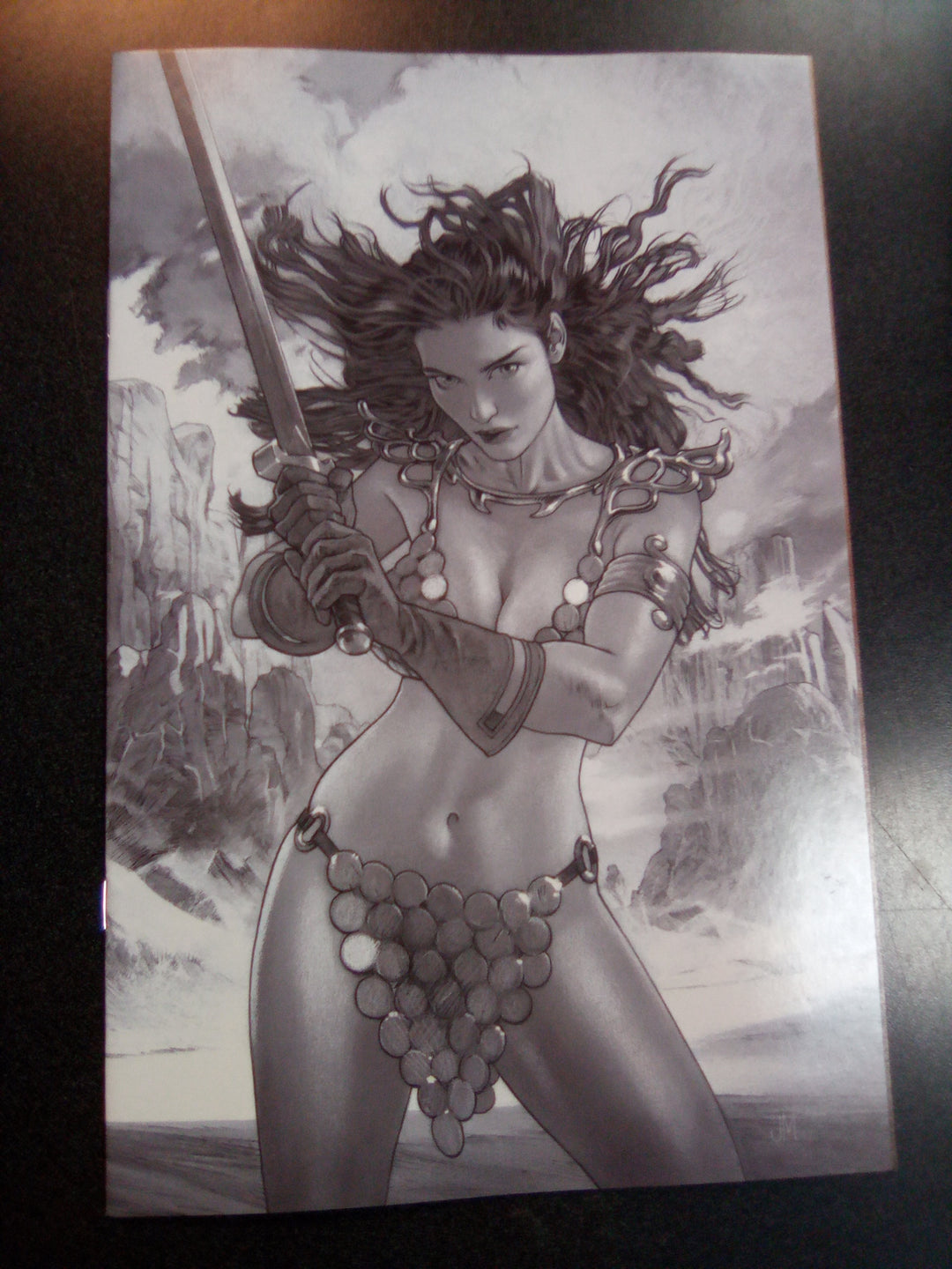 Red Sonja Empire Damned #3 Cover P 40 Copy Variant Edition Middleton Line