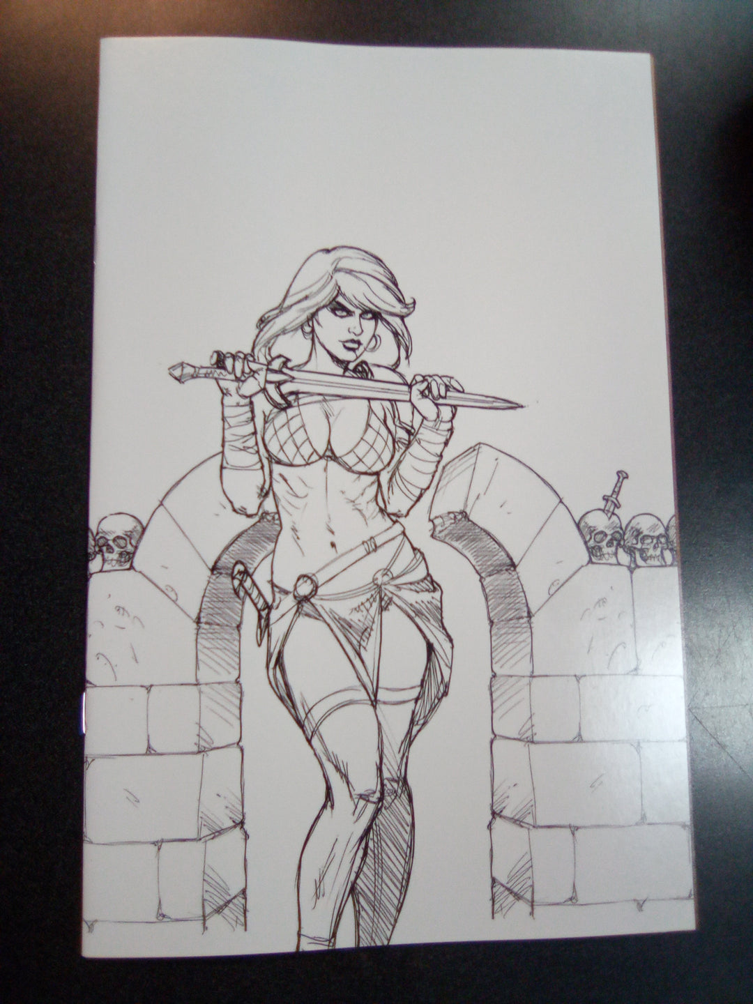 Red Sonja Empire Damned #3 Cover N 25 Copy Variant Edition Linsner Line A