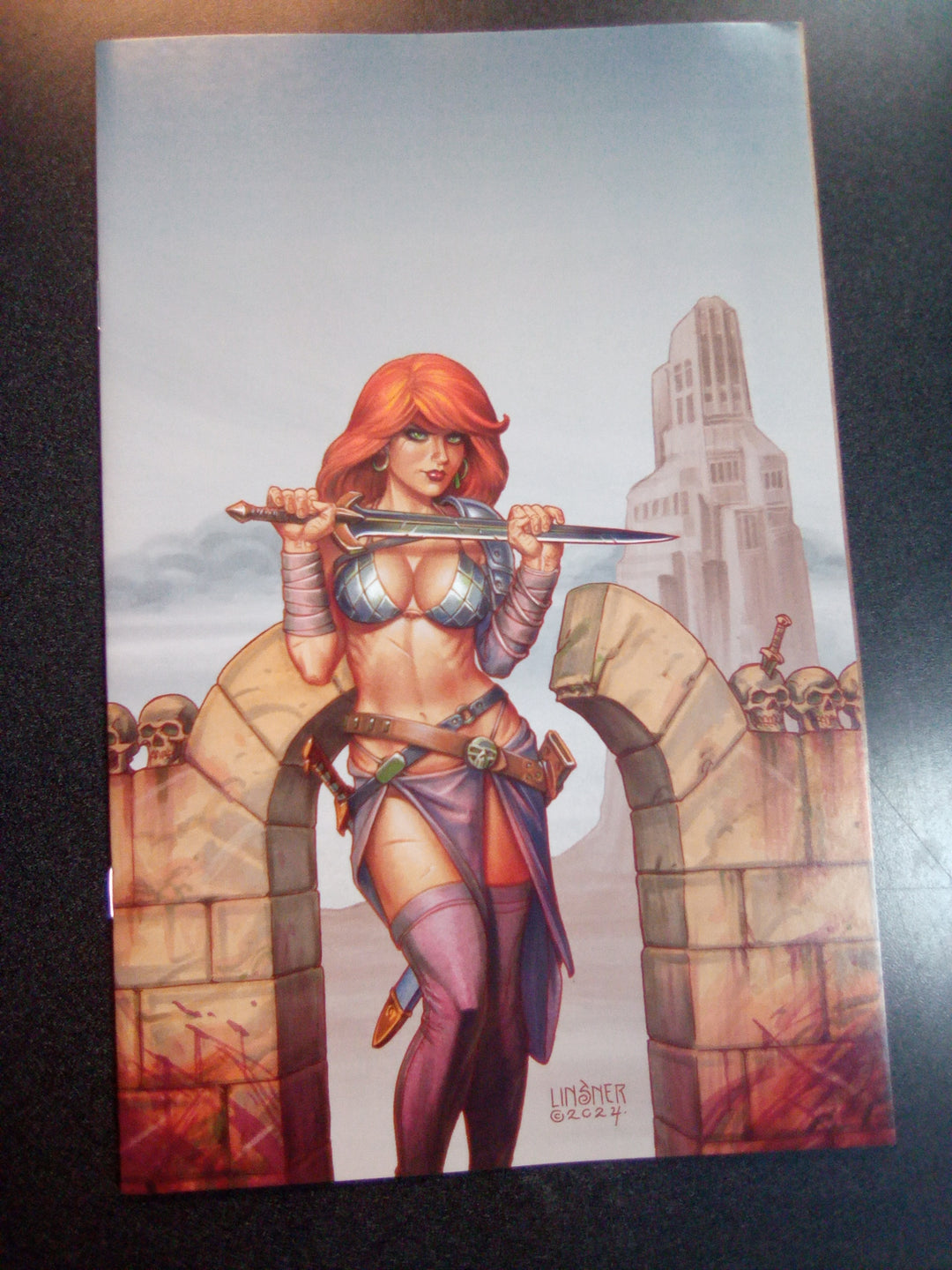 Red Sonja Empire Damned #3 Cover O 30 Copy Variant Edition Linsner Virgin