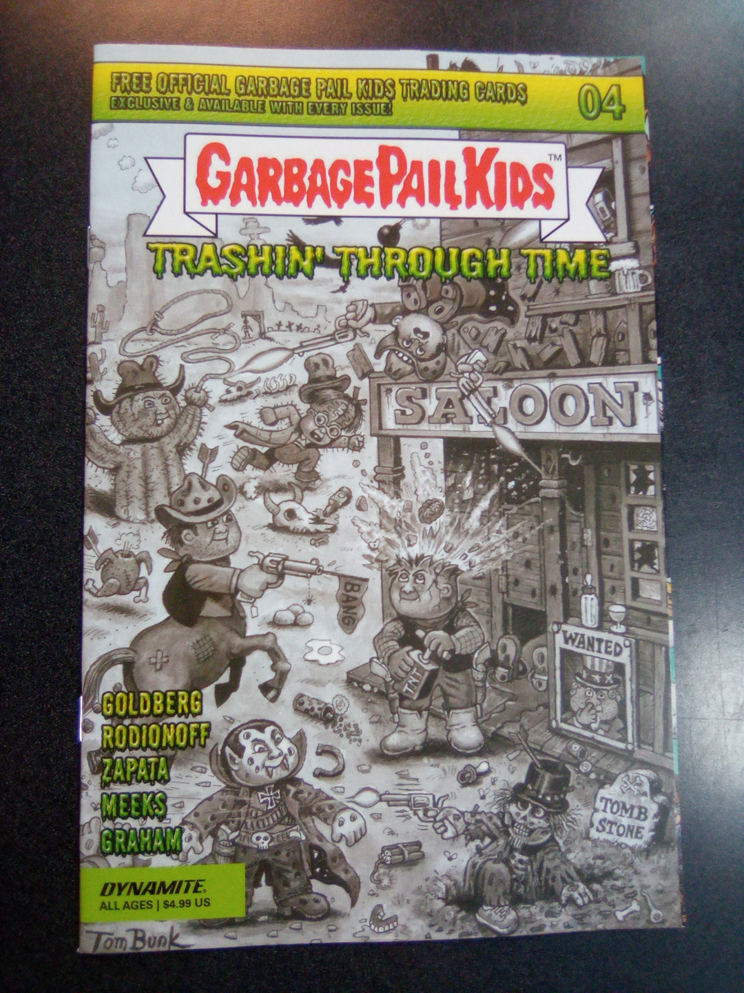 Garbage Pail Kids Through Time #4 Cover F 10 Copy Variant Edition Bunk B&