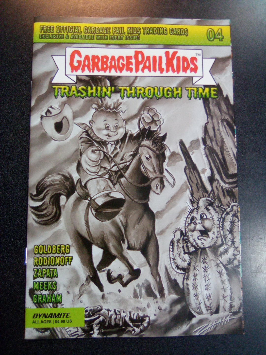 Garbage Pail Kids Through Time #4 Cover E 10 Copy Variant Edition Zapata