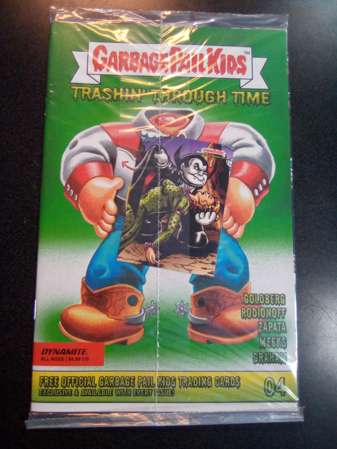 Garbage Pail Kids Through Time #4 Cover D Classic Trading Card