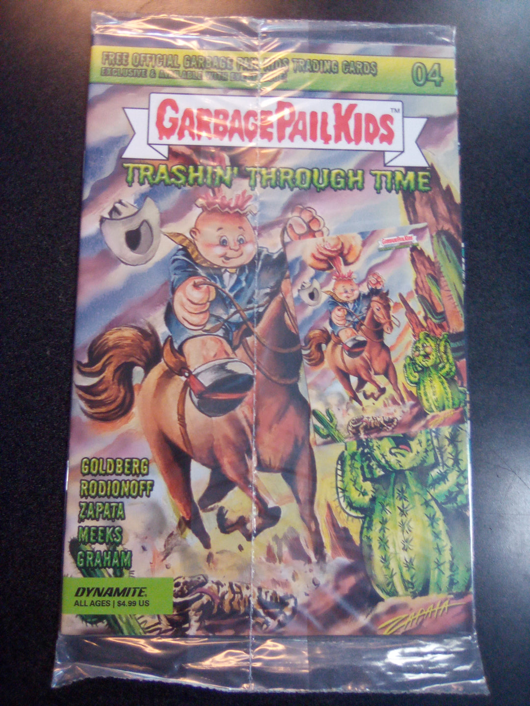 Garbage Pail Kids Through Time #4 Cover B Zapata
