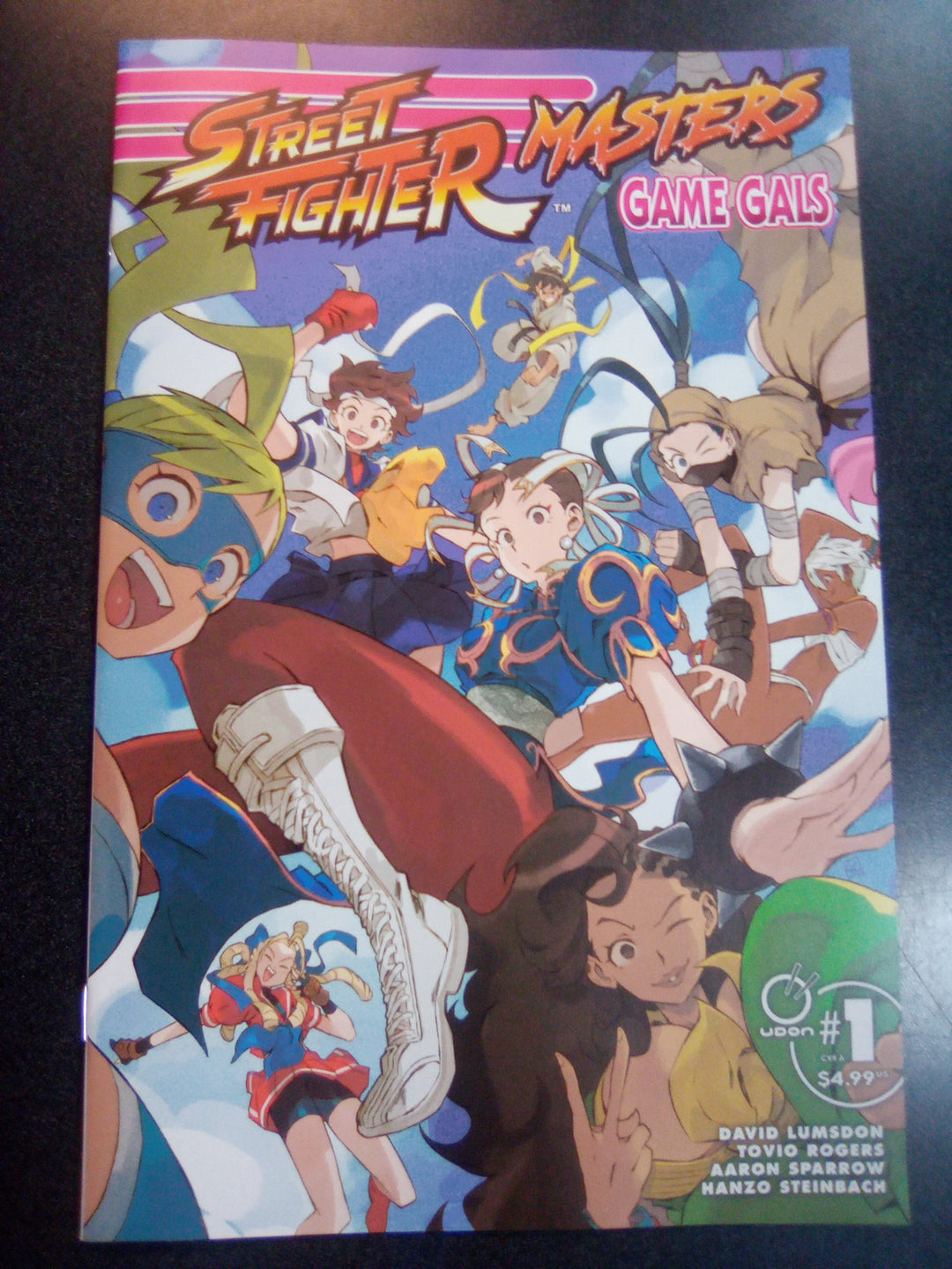 Street Fighter Masters Game Gals #1 Cover A Confrancesco