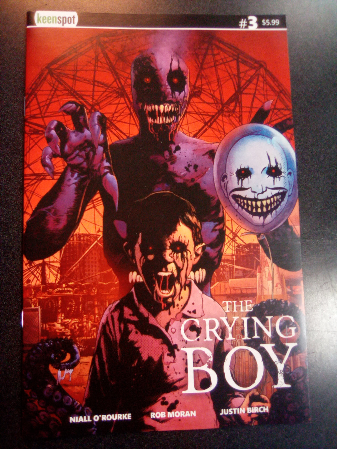 Crying Boy #3 Cover A Hernan Gonzalez