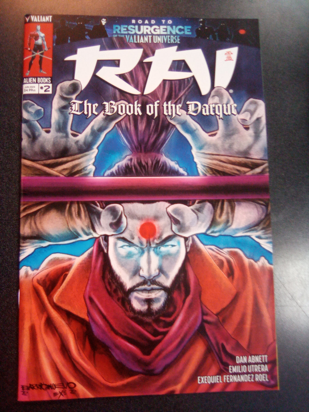 Rai Book Of Darque #2 (Of 2) Cover A Barrionuevo