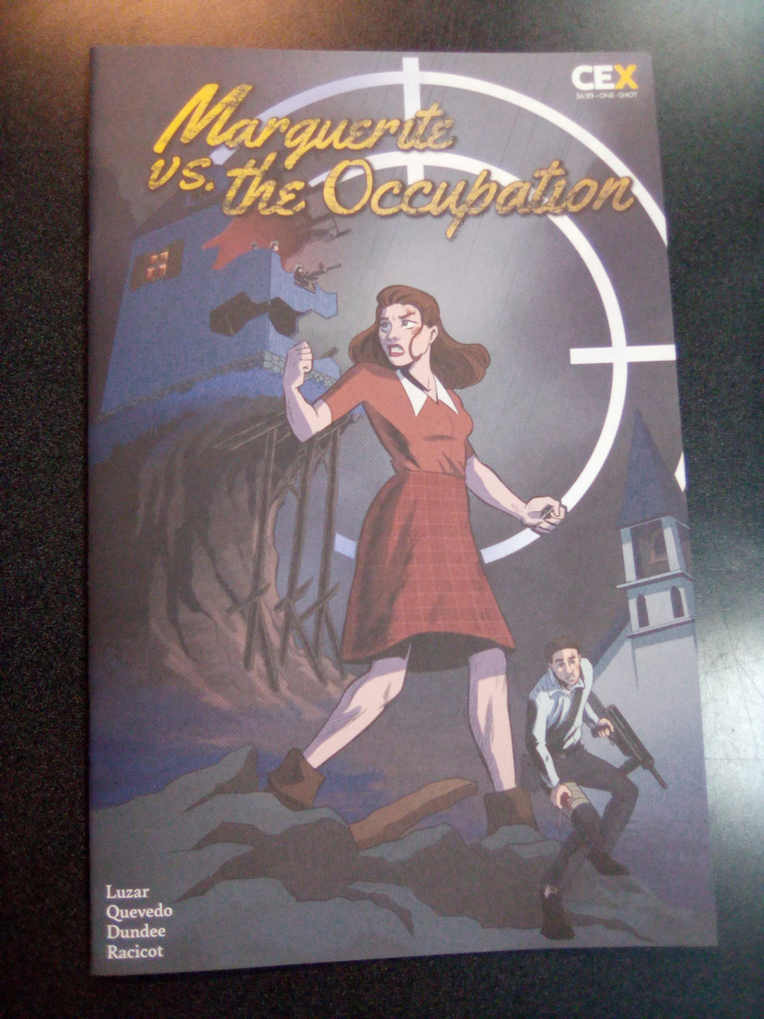 Marguerite vs The Occupation #1 (One Shot) Cover A Kasey Quevedo