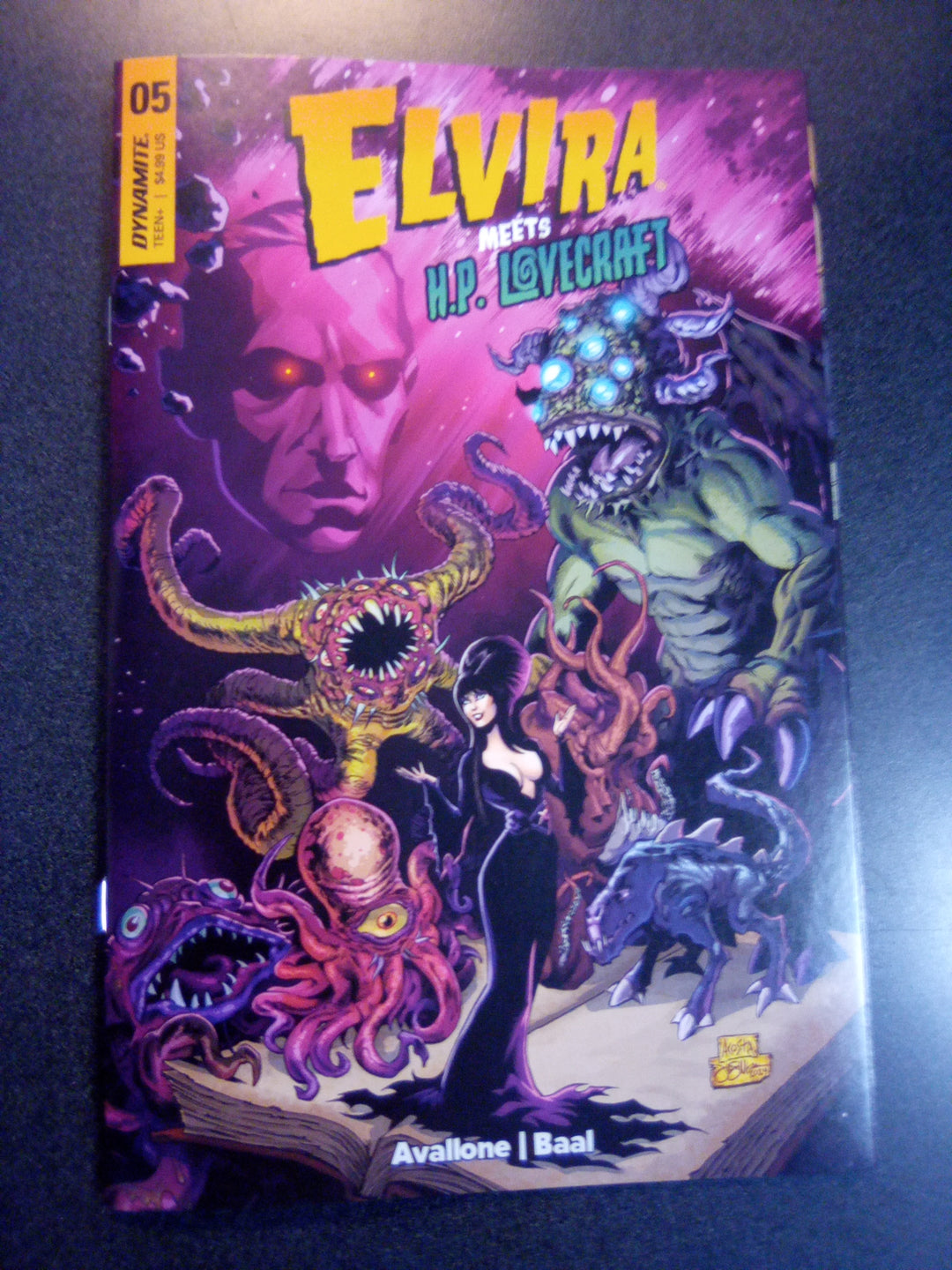 Elvira Meets Hp Lovecraft #5 Cover A Acosta