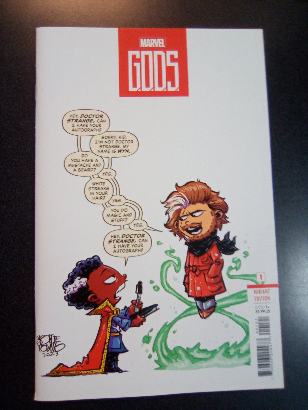 G.O.D.S. #1 Skottie Young Variant