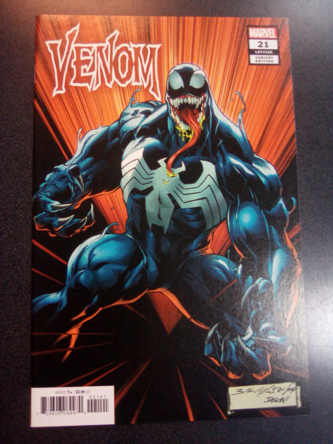 Venom #21 1:25 Mark Bagley Variant