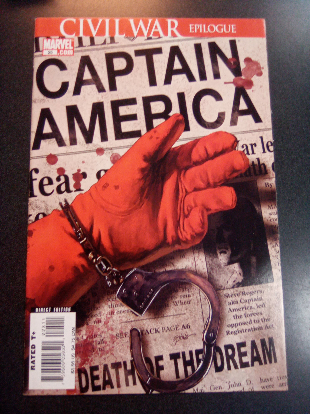 Captain America #25 (2007, NM)