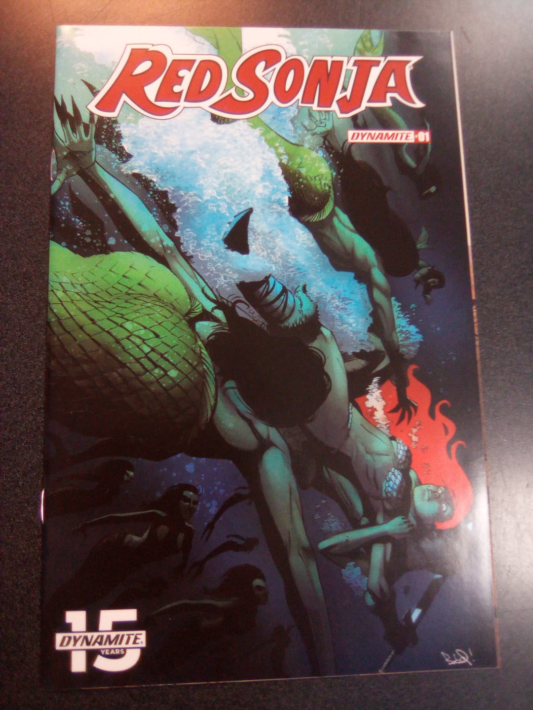 Red Sonja #1 1:10 Bob Q Seduction Variant