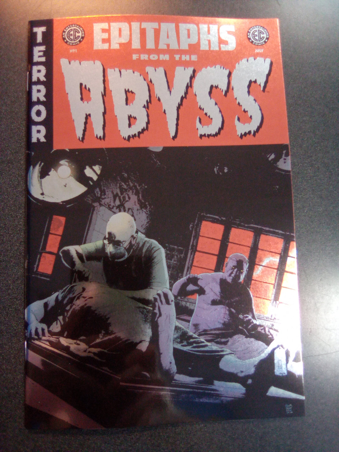 EC Epitaphs From The Abyss #1 (Of 5) Cover D Andrea Sorrentino Silver Foil Variant