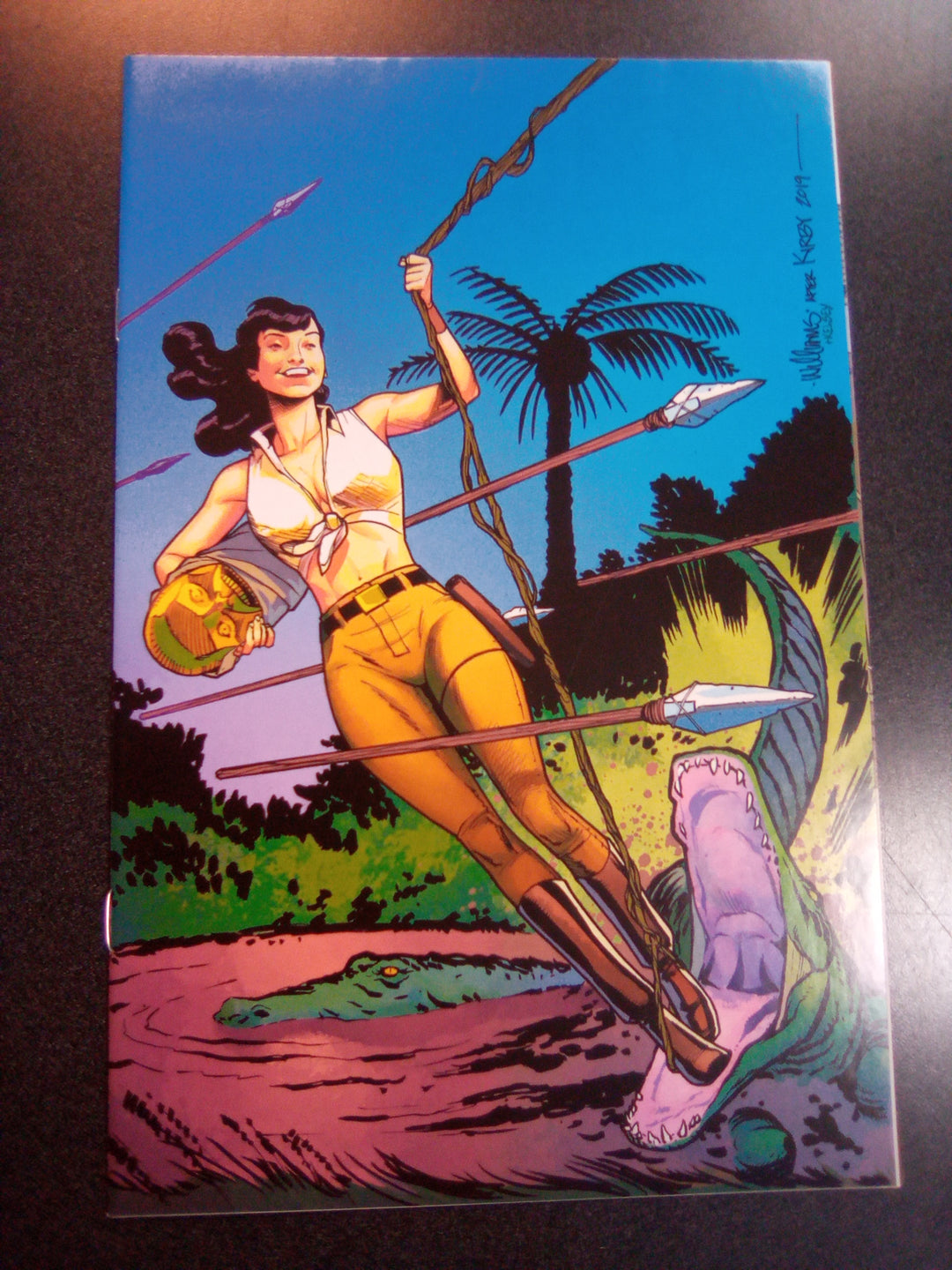 Bettie Page Unbound #6 1:20 David Williams Virgin Variant