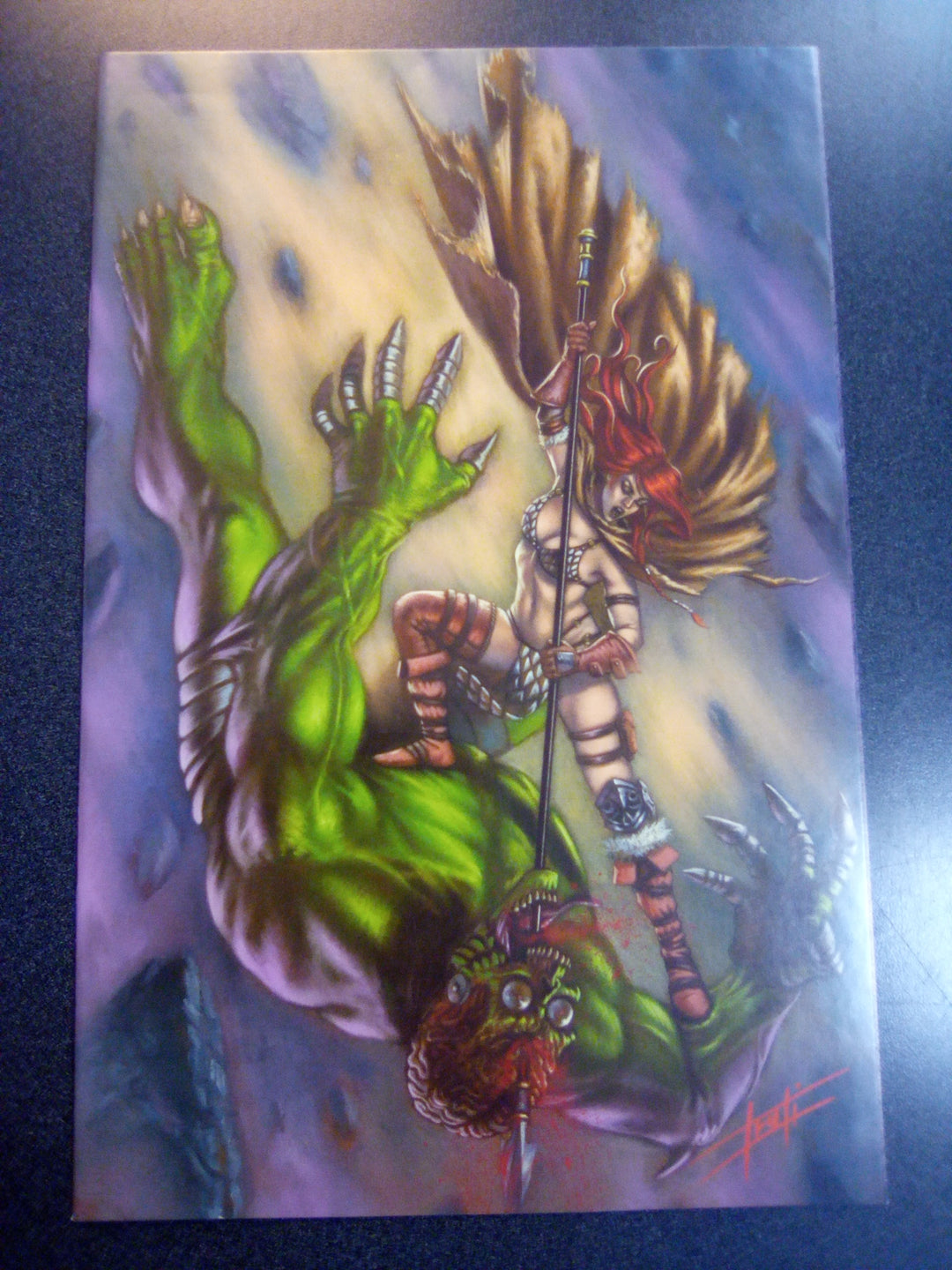 Mars Attacks Red Sonja #3 1:30 Luca Strati Virgin Variant