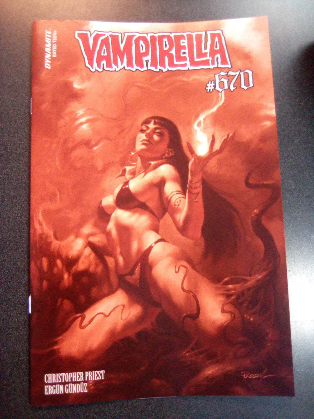 Vampirella #670 Cover J 15 Copy Variant Edition Parrillo Tint