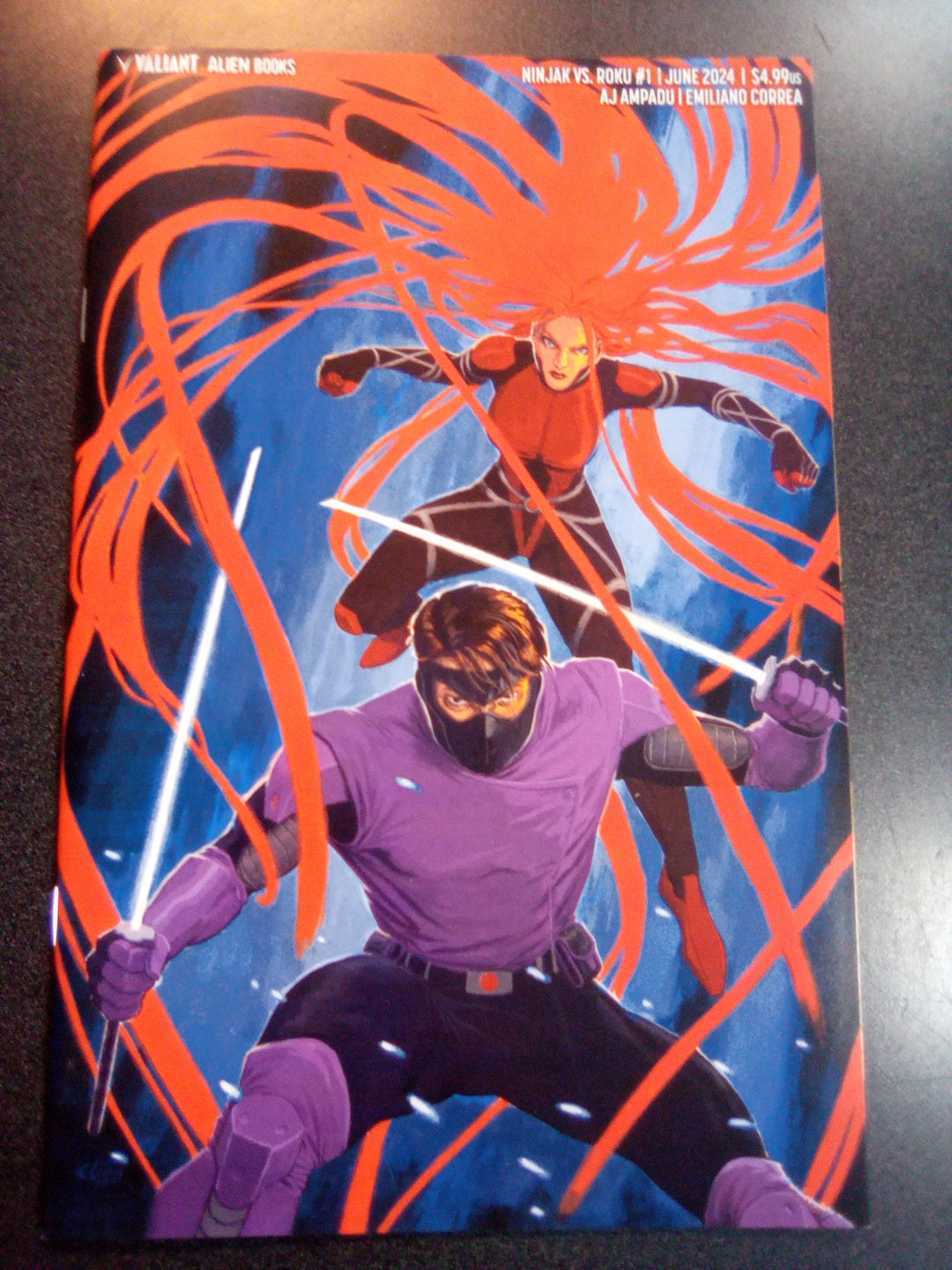 Ninjak vs Roku #1 (Of 4) Cover C Erbetta Virgin