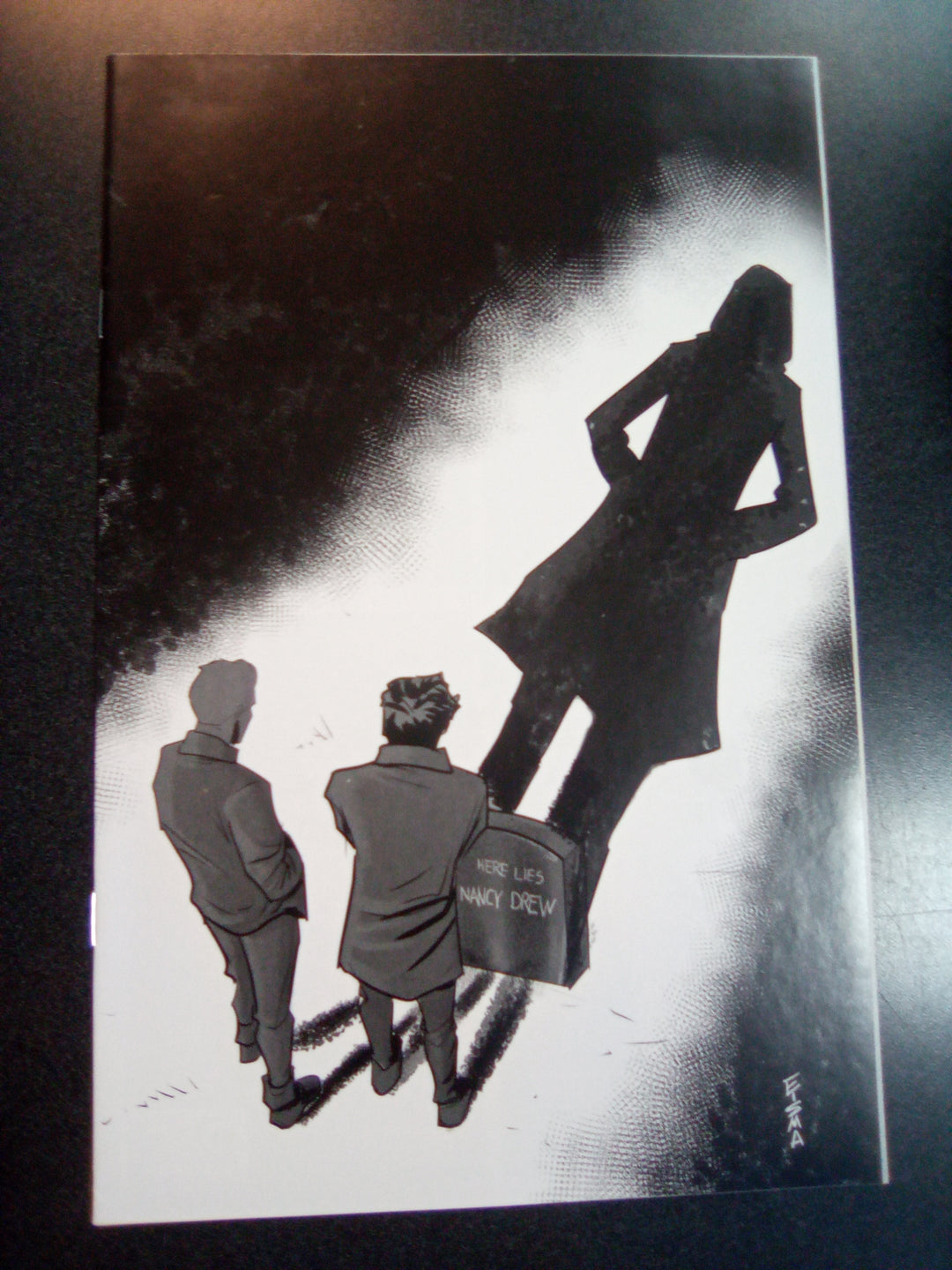 Nancy Drew & Hardy Boys Death of Nancy Drew #1 1:25 Joe Eisma B&W Virgin Variant