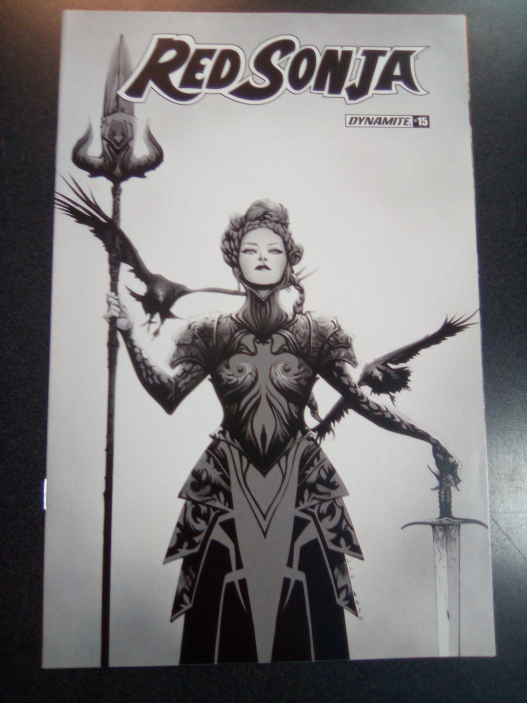 Red Sonja #15 1:30 Jae Lee B&W Variant