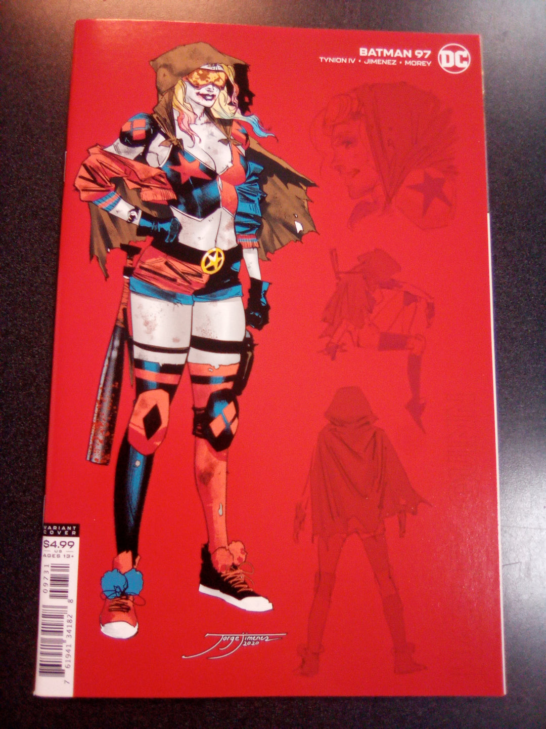 Batman #97 1:25 Jorge Jimenez Harley Variant