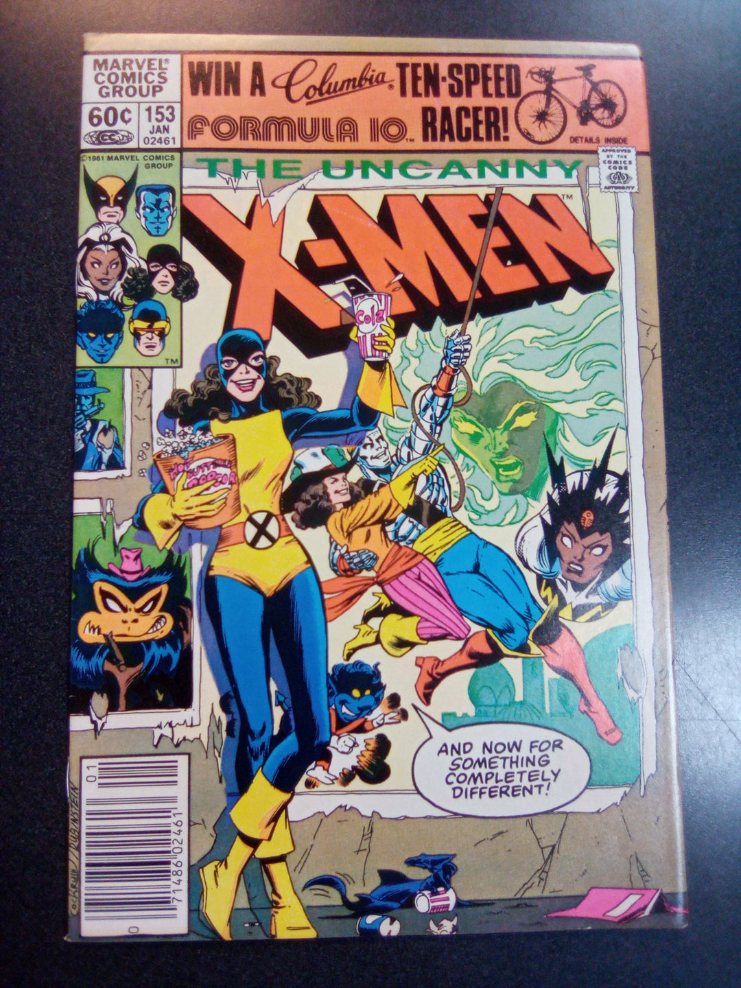Uncanny X-Men #153 (1982, Newsstand) VF+