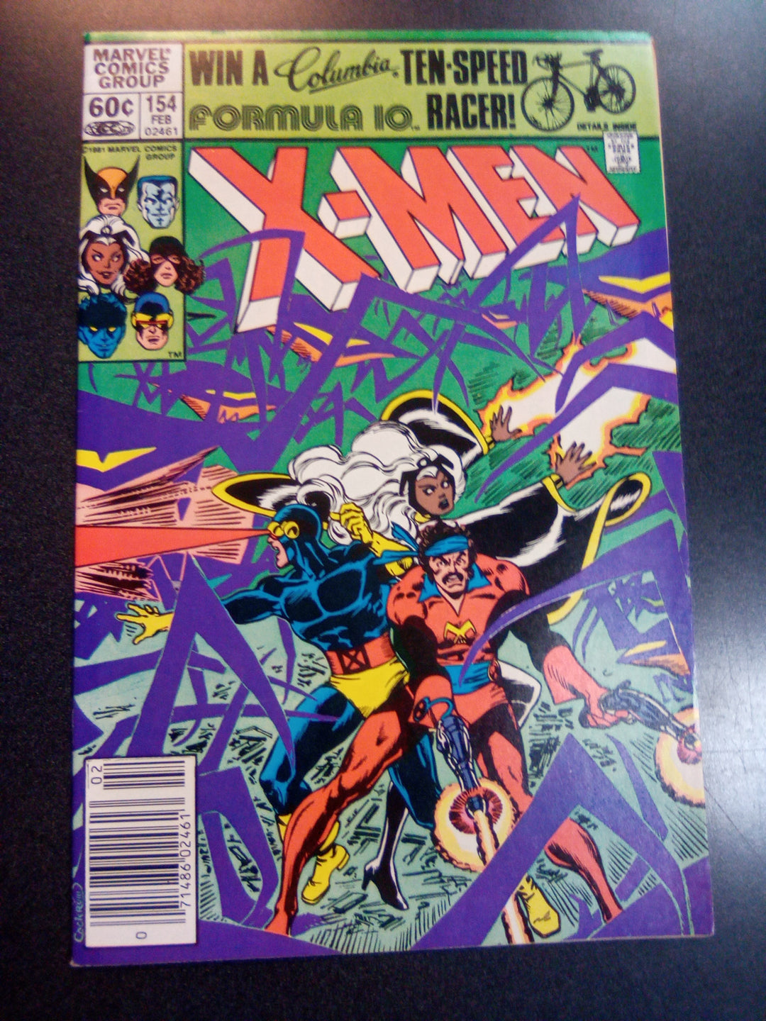 Uncanny X-Men #154 (1982, Newsstand) VF+