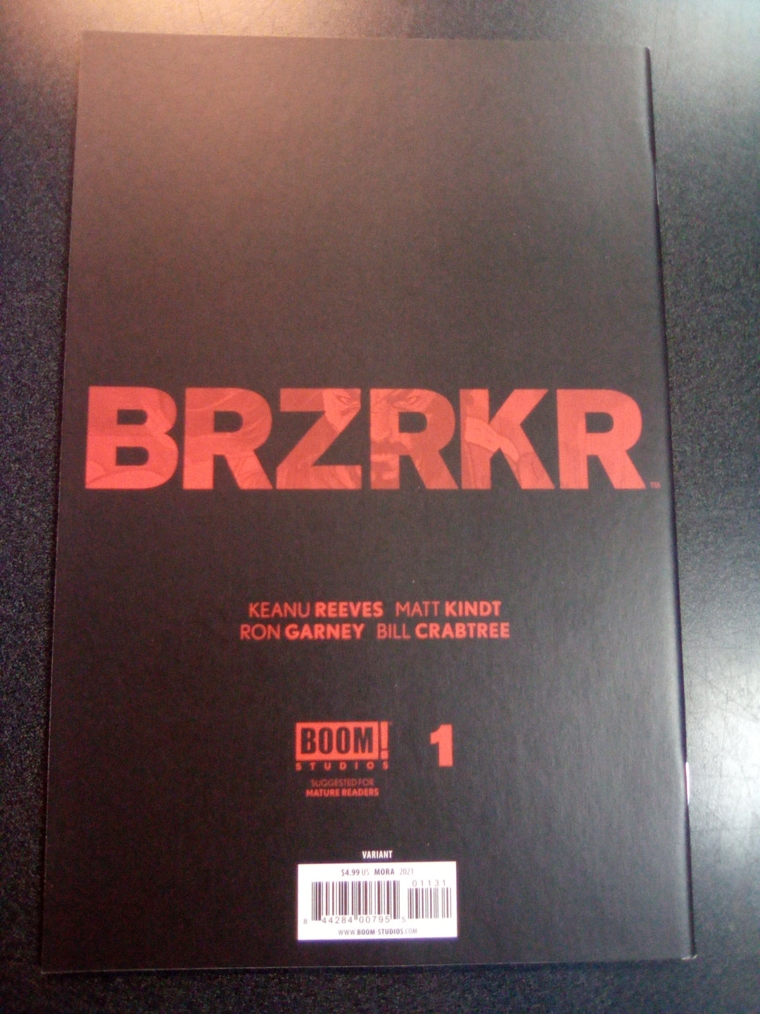 BRZRKR (Berzerker) #1 1:200 Mora Variant