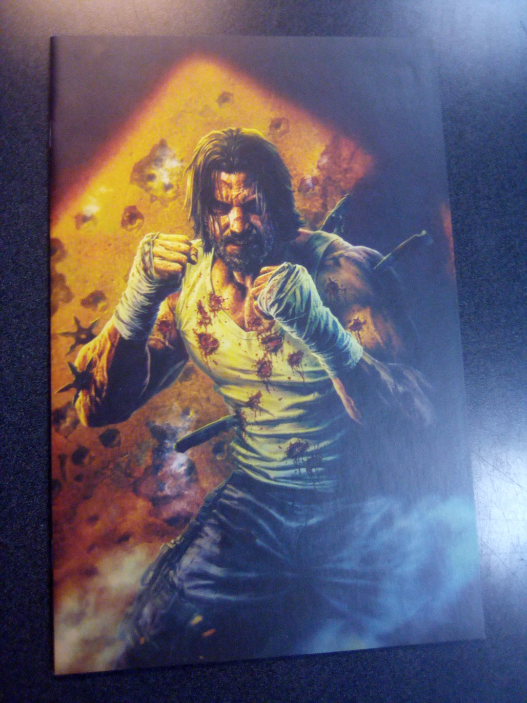 BRZRKR (Berzerker) #1 1:100 Lee Bermejo Virgin Variant