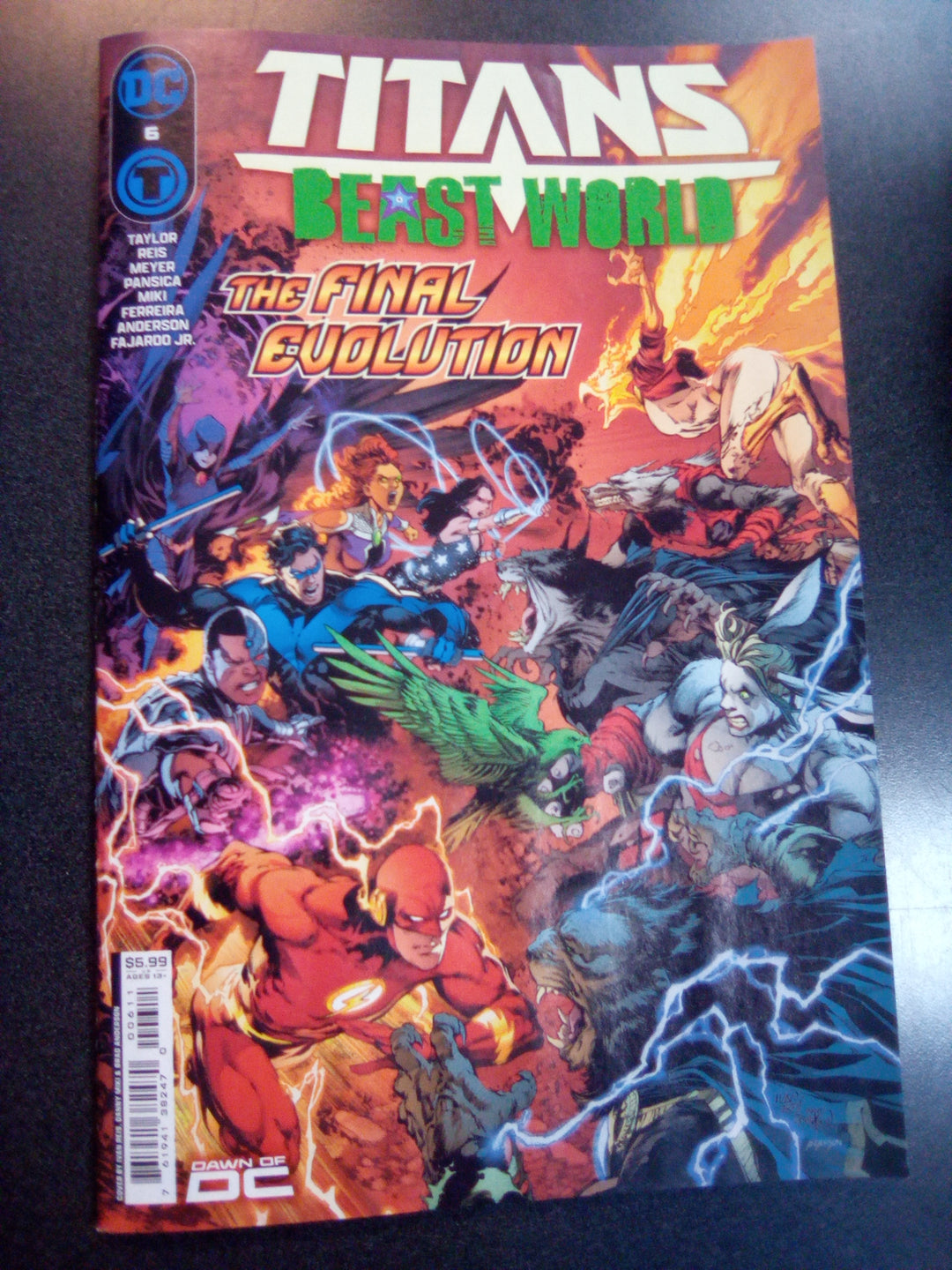 Titans Beast World #6 (Of 6) Cover A Ivan Reis