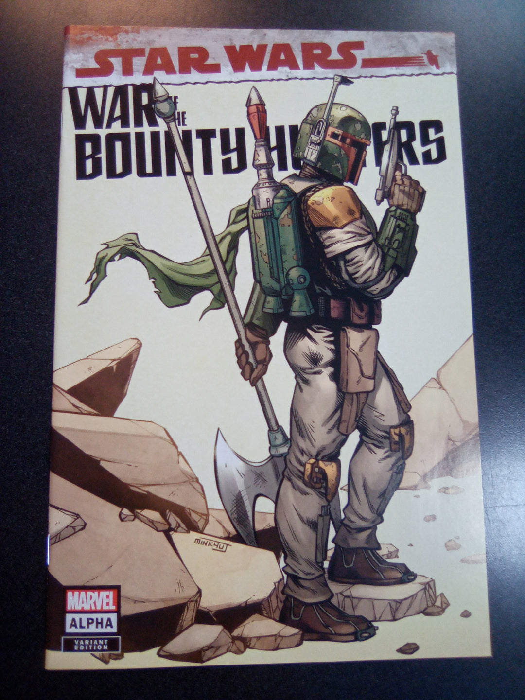 Star Wars War of the Bounty Hunters Alpha #1 Minkyu Jung Trade Dress Variant