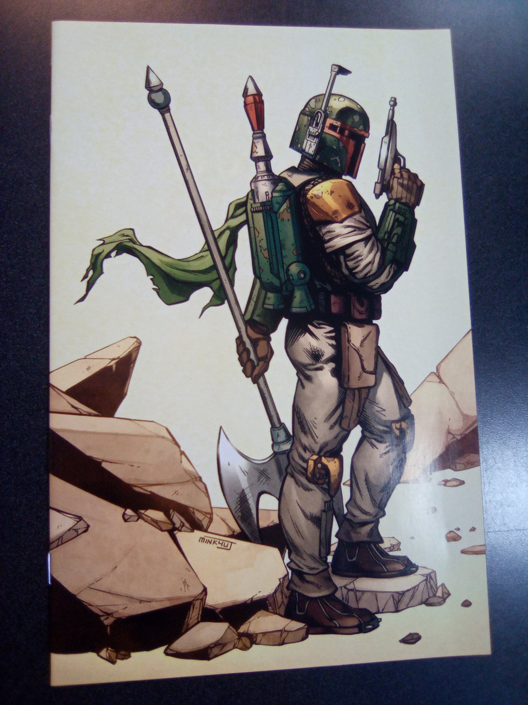 Star Wars War of the Bounty Hunters Alpha #1 Minkyu Jung Virgin Variant