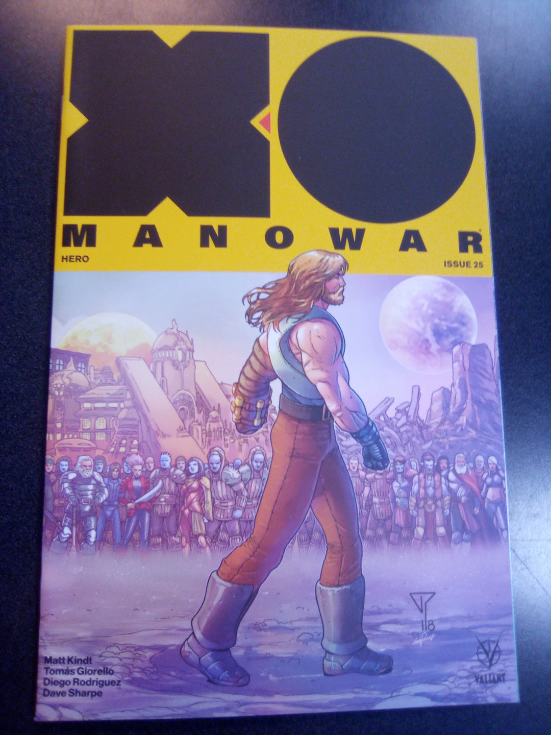 X-O Manowar #25 1:20 Portela Interlocking Variant